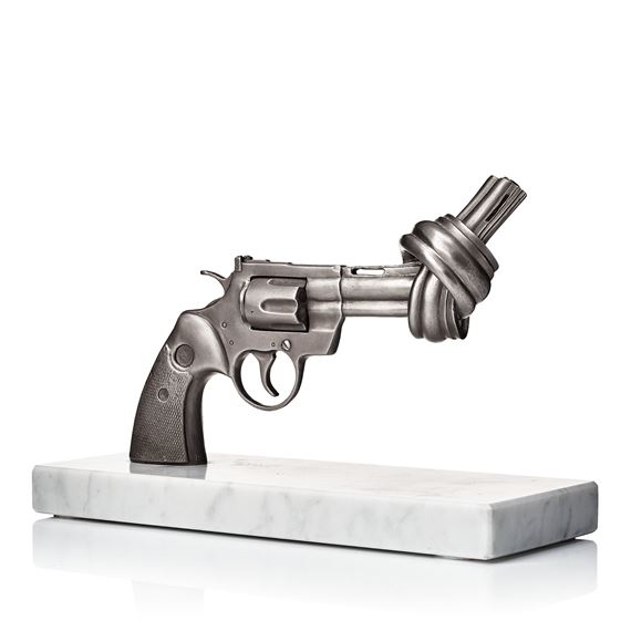 Non-Violence by Carl Fredrik Reuterswärd