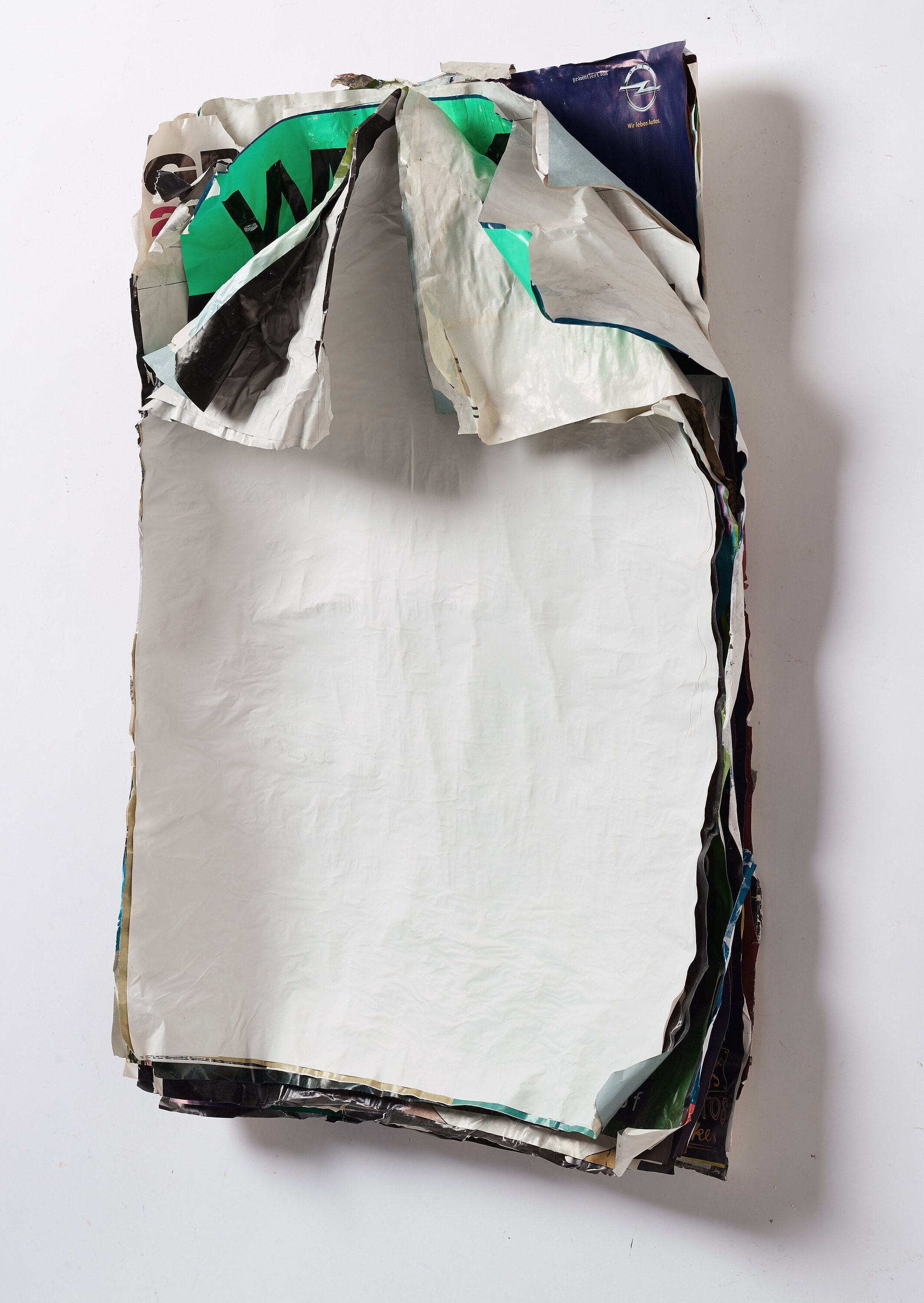 Artwork by Klara Liden, Untitled (Poster Painting), Made of Mixed media