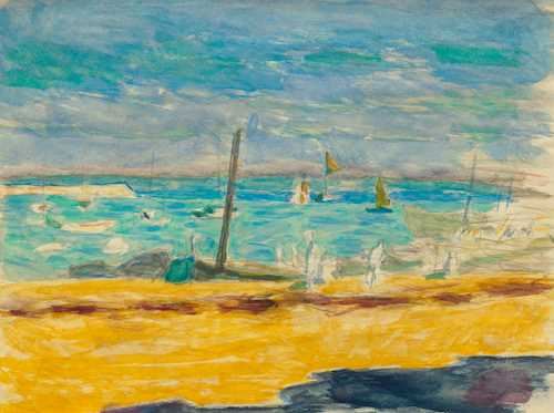 Pierre Bonnard | Marine dans un port du midi. | MutualArt