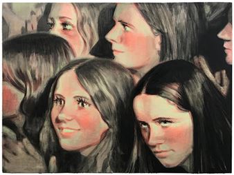 Nina Childress: Phosphorescente - Galerie Bernard Jordan (rue Charlot)