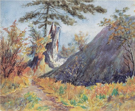 Near Victoria, B.C. by Emily Carr, 1900 --10