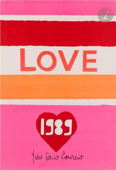 Yves Saint Laurent | LOVE (1989) | MutualArt