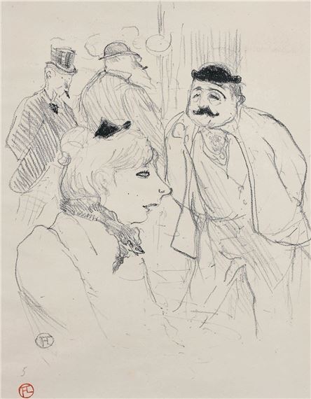 La Tige, Moulin-Rouge by Henri de Toulouse-Lautrec, 1894