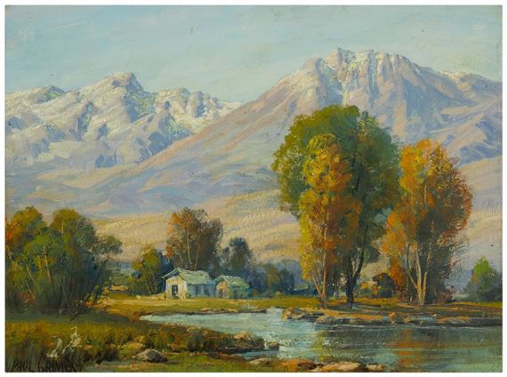 "High Sierras, Near Lone Pine" by Paul Grimm