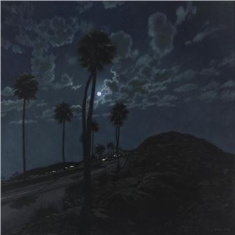 "Moonlight on Southridge Drive," - Bradley W. Giles