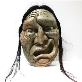 UNTITLED (MAD FACE) - David Robert Maracle