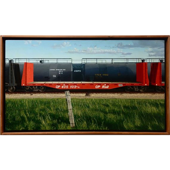 PRAIRIE TRAIN/CGTX by Keith Harder, 1986