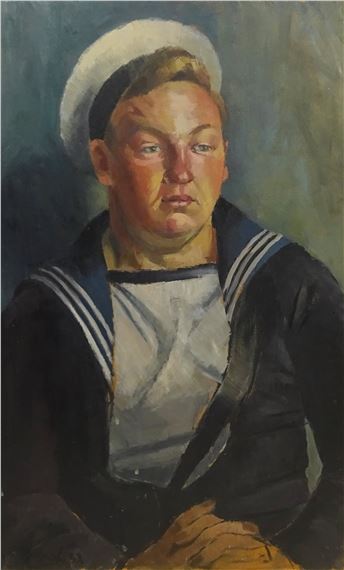 Portrait of a Sailor by Gerald French, 1953