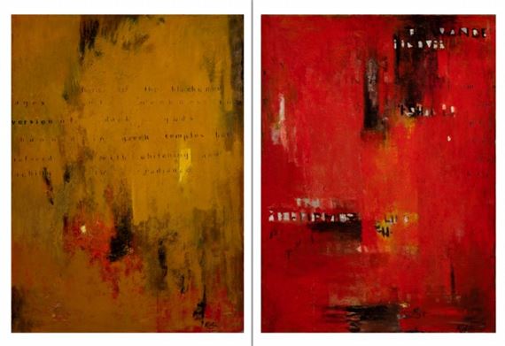 Untitled (Diptych) by Albert Kotin