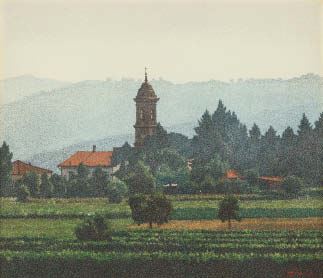 Morning in Emilia by Hiroshi Hada, 1989