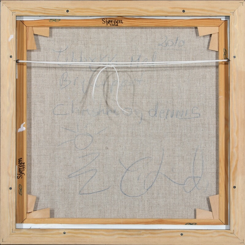 Artwork by Yrsa Isabel Lind, Composition, Made of Acrylic on canvas