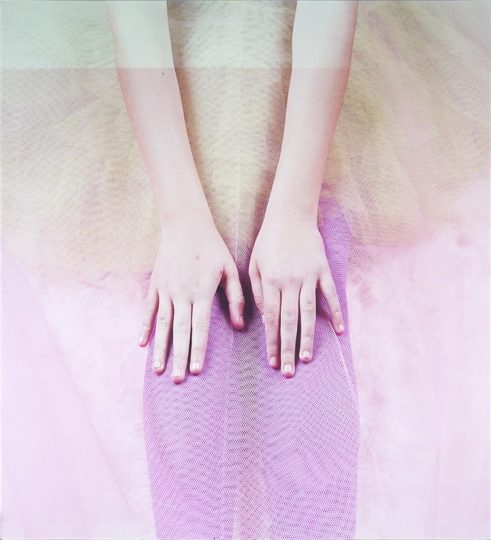 Artwork by Deborah Paauwe, Wonder Wish' from Rainbow Days Series, Made of photograph on Aluminium panel