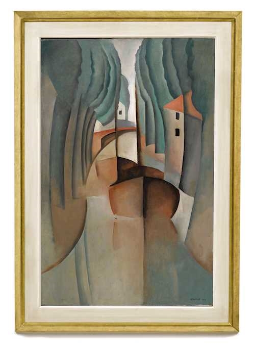 Artwork by Gustave Buchet, Bateaux, Made of Oil on canvas