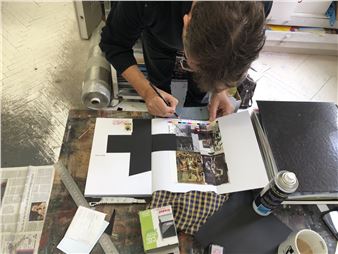 Visiting Roman Uranjek’s Studio. Irwin Group