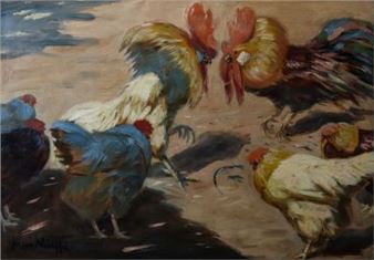 Hahnenkampf - Hans Wurffel