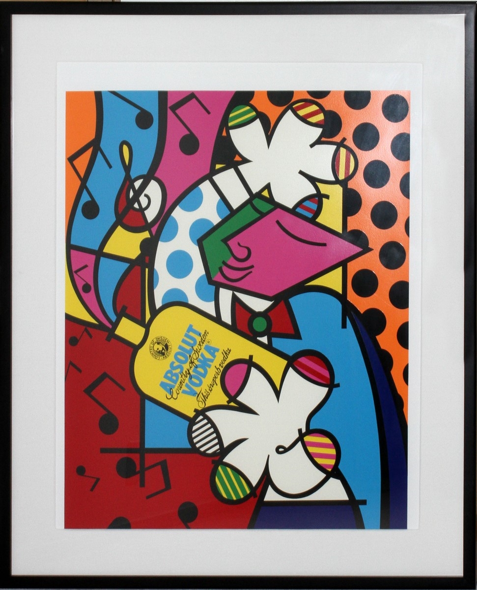 Romero Britto | ABSOLUT BRITTO II | MutualArt