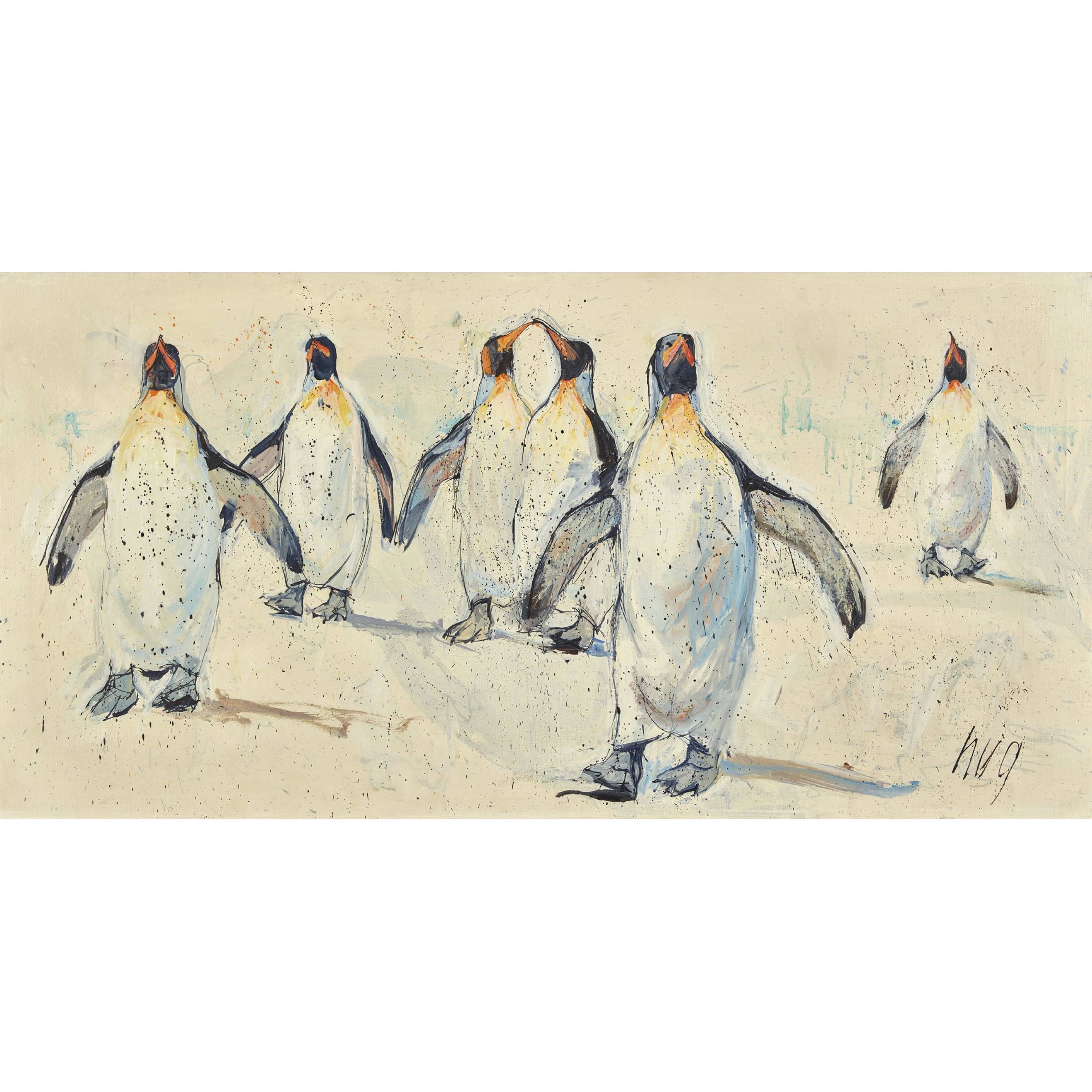 Fritz Rudolf Hug | Pinguine | MutualArt