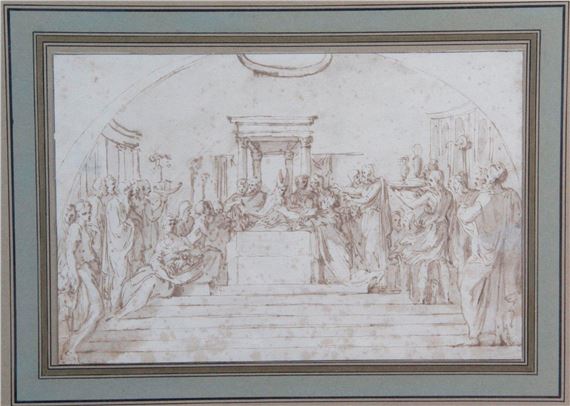 Presentation at the Temple by Parmigianino, British School, 18th Century