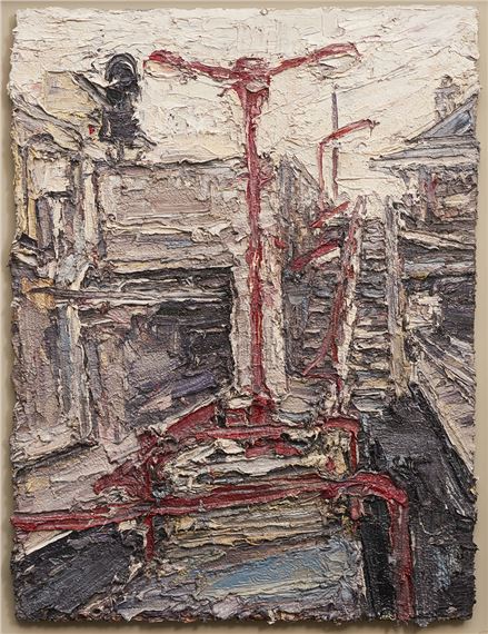 Newtown Station by Nicholas Harding, 1996