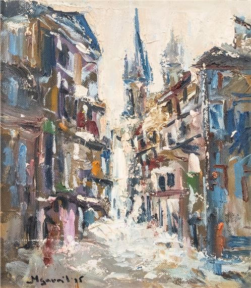 Street in the Old Town by Mihail Gavril, 2015