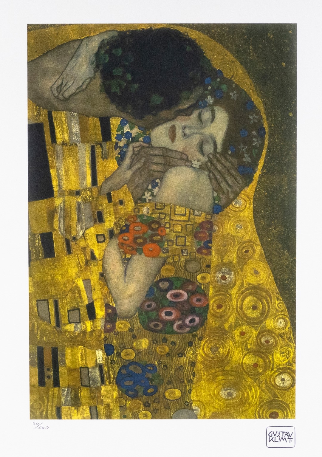 Gustav Klimt | The hug | MutualArt