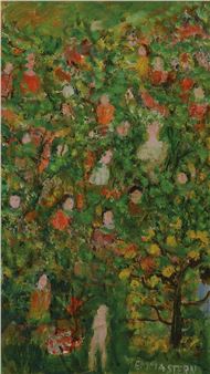 trees and figures - Emma Stern