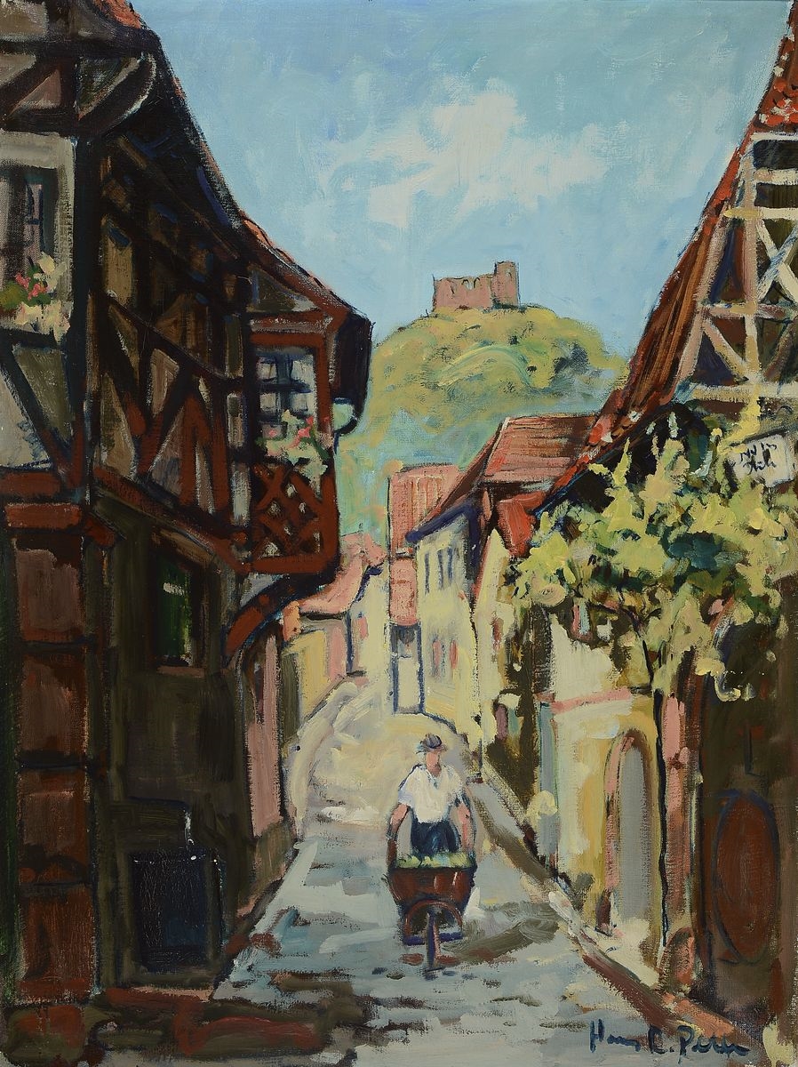 Hans Rolf Peter | Schloßgasse in Hambach | MutualArt
