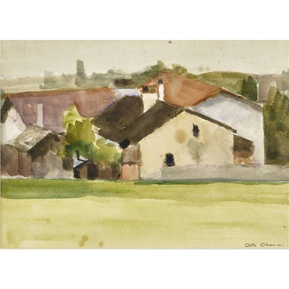 Paysage by Albert Chavaz