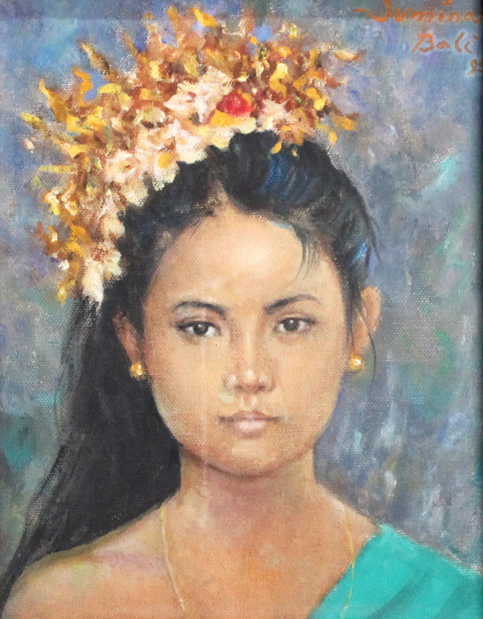 Artwork by Suminarto , Anak Bali I, Made of Oil on canvas
