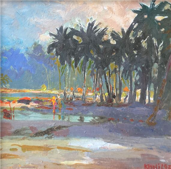 Khalil Ibrahim | East Coast Landscape (1995) | MutualArt