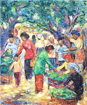 Market Scene - Zakariah Noor