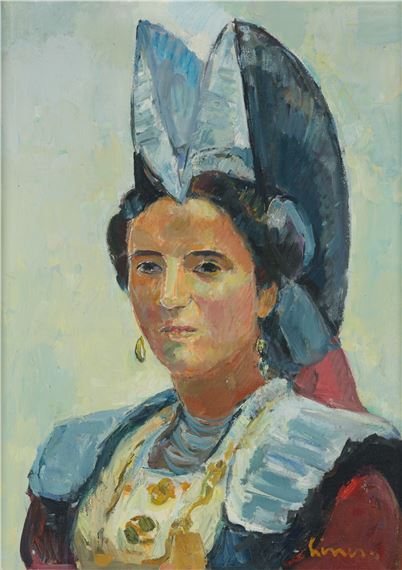 Appenzeller Trachtenfrau by Carl Walter Liner