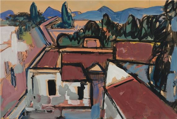 Bou Saada by Carl Walter Liner, 1948