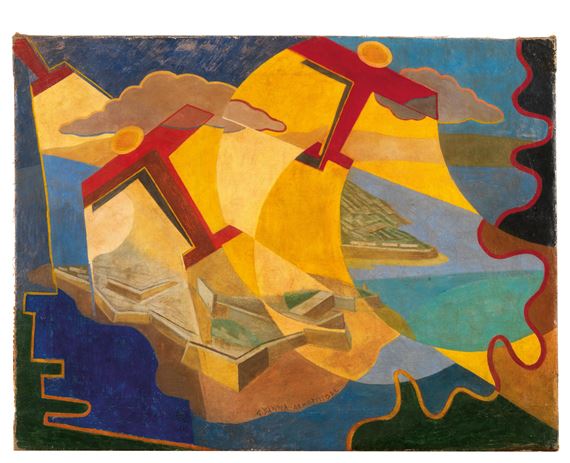 Volo su Malta, 1934/1935 ca. by Giulio d’Anna, 1934/1935