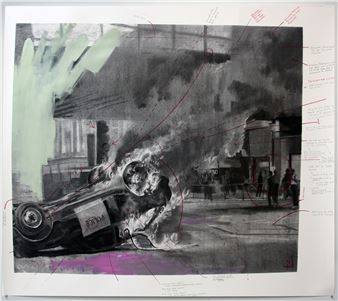 Cosmo Whyte: When They Aren’t Looking We Gather by the River - Anat Ebgi, LA (La Cienega Blvd)