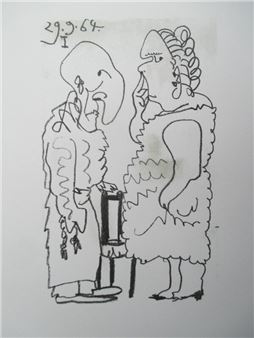 Le beau couple. Le Gout du Bonheur # 39 - Pablo Picasso