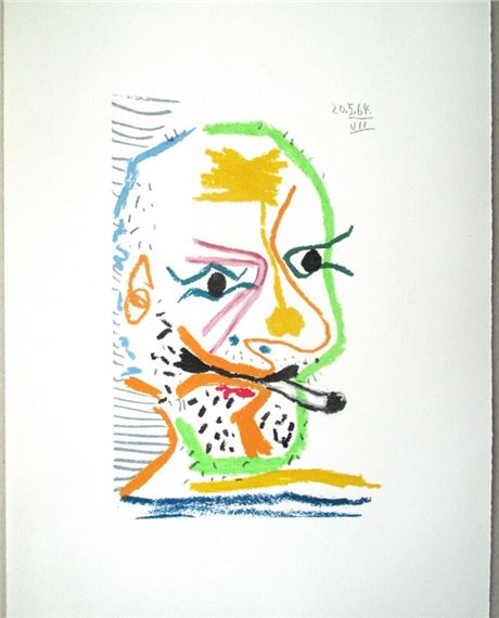Pablo Picasso 【Le Goût du Bonheur 21】 Pablo Picasso lithograph 