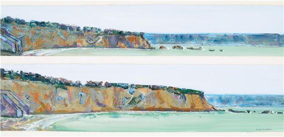 THE BLUFF, WALKERVILLE by Fred Williams, 1971
