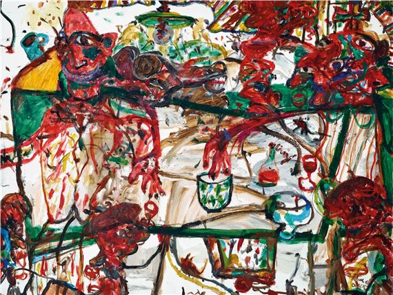 SPANISH LUNCH by John Olsen, 1992