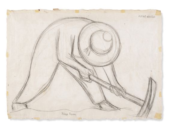 Road Worker by Diego Rivera