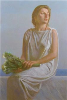 Female portrait - Rodolfo Meli