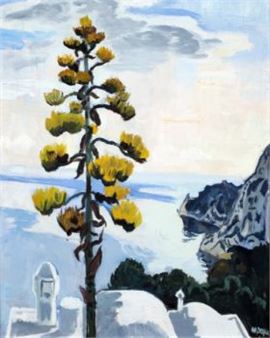 Agave oberhalb der Bucht (Capri) - Walter Depas