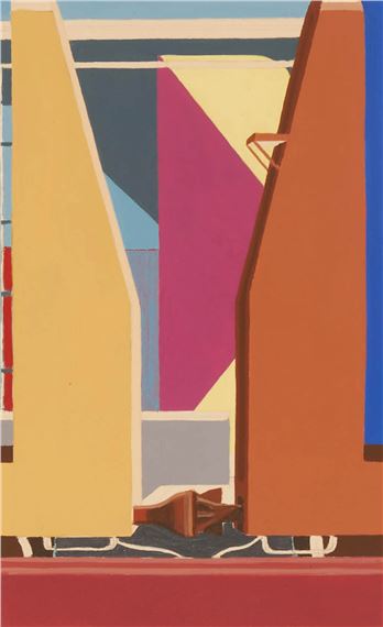 Study for Bulkhead Flats by Henry Chodkowski, 1977