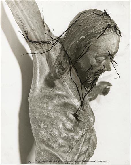“Christuskopf” by Arnulf Rainer, 1980