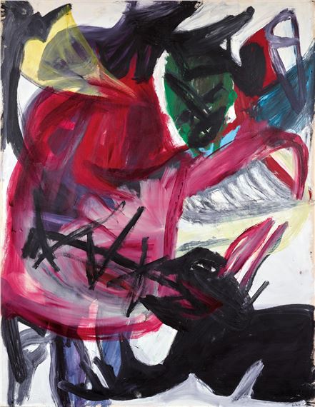 Maenz by Martin Disler, 1982