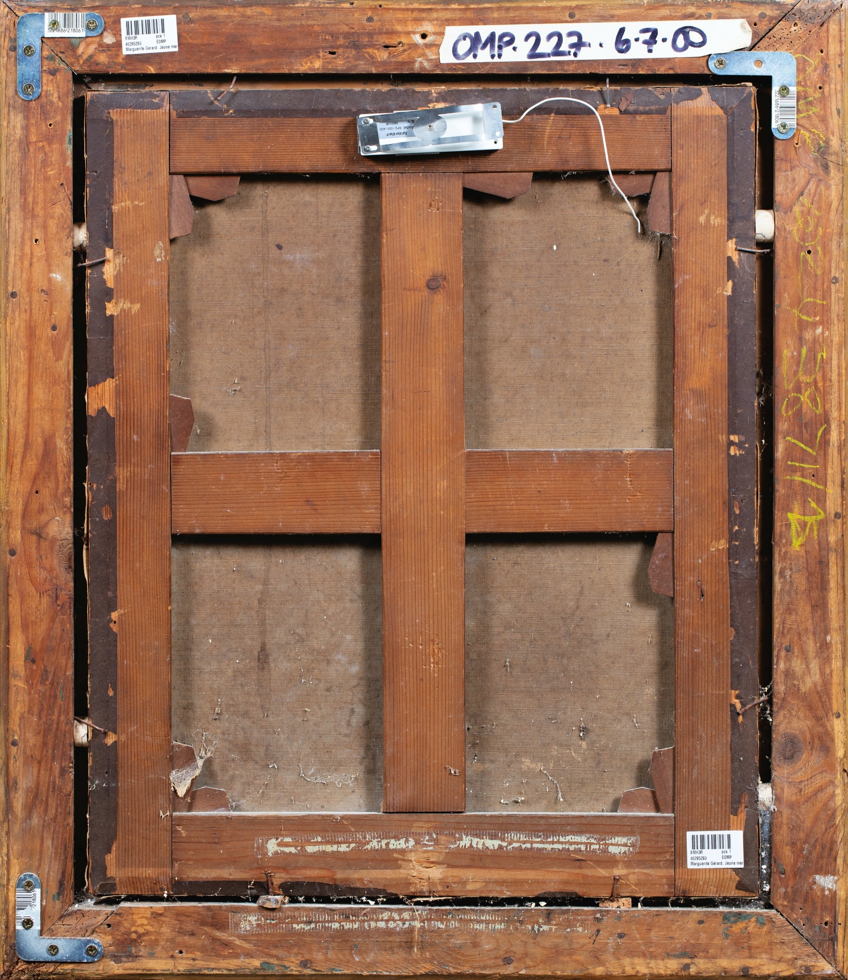 Artwork by Marguerite Gérard, Jean-Honoré Fragonard, THE YOUNG SAVANT MOTHER, Made of Oil on canvas