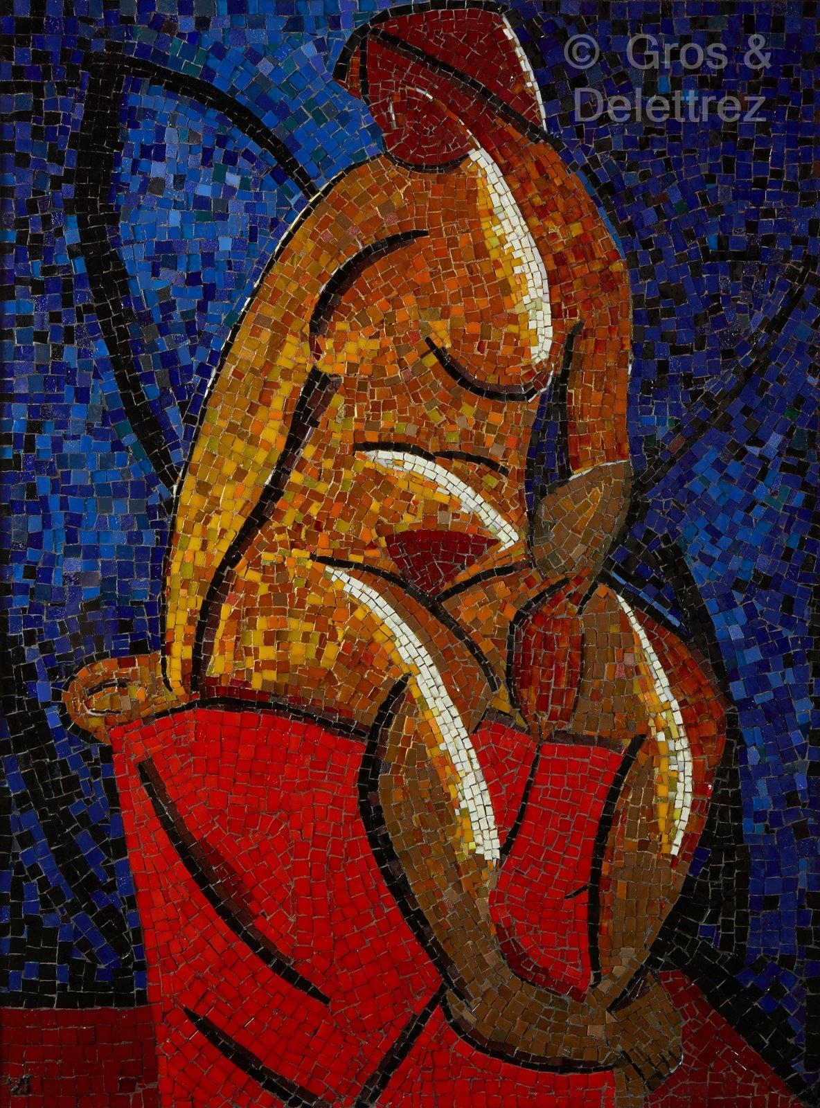 Artwork by Vladimir Tatlin, Heidi Melano, Nude, Made of Panel in polychrome...