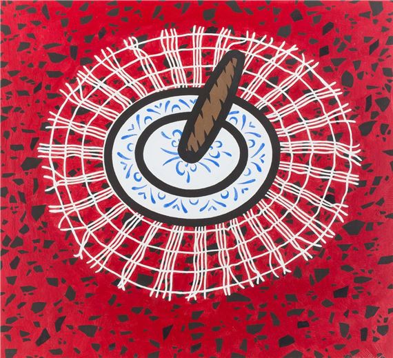 "Cigar" by Patrick Caulfield, circa 1974