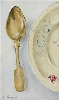 Löffel und Tellerteil - Sabine Kasan