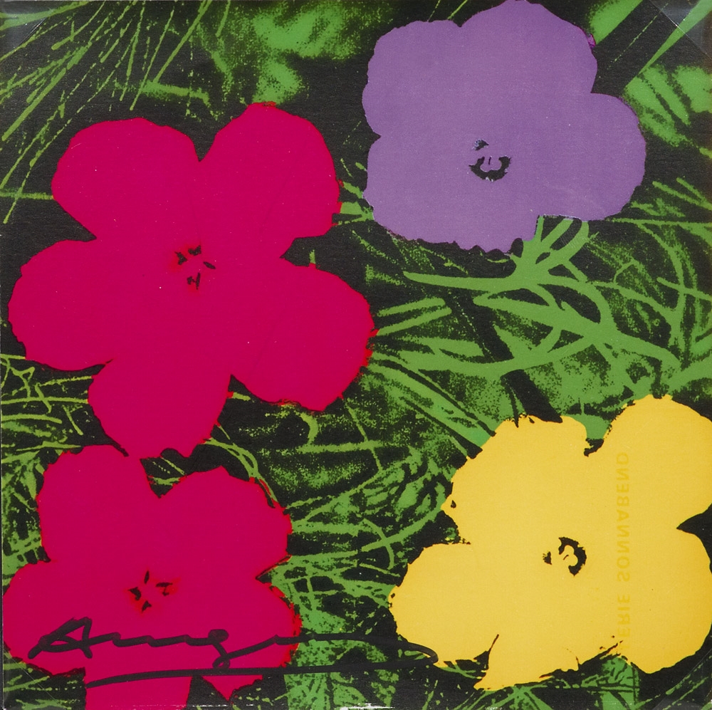 Andy Warhol Flowers (1970) MutualArt
